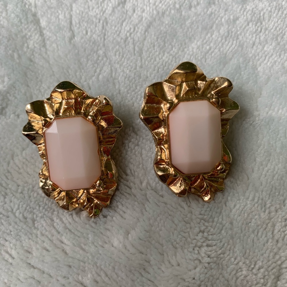 Pink earrings